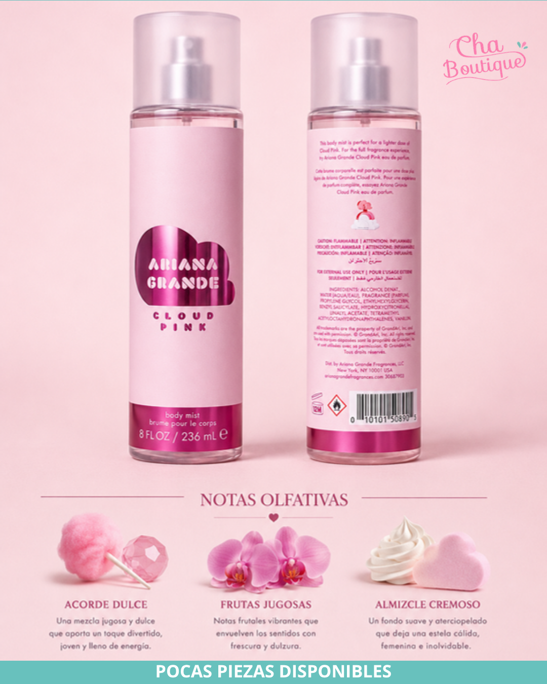Ariana Grande Cloud Pink Bath and Body Works Fine Fragrance Mist 236ml
