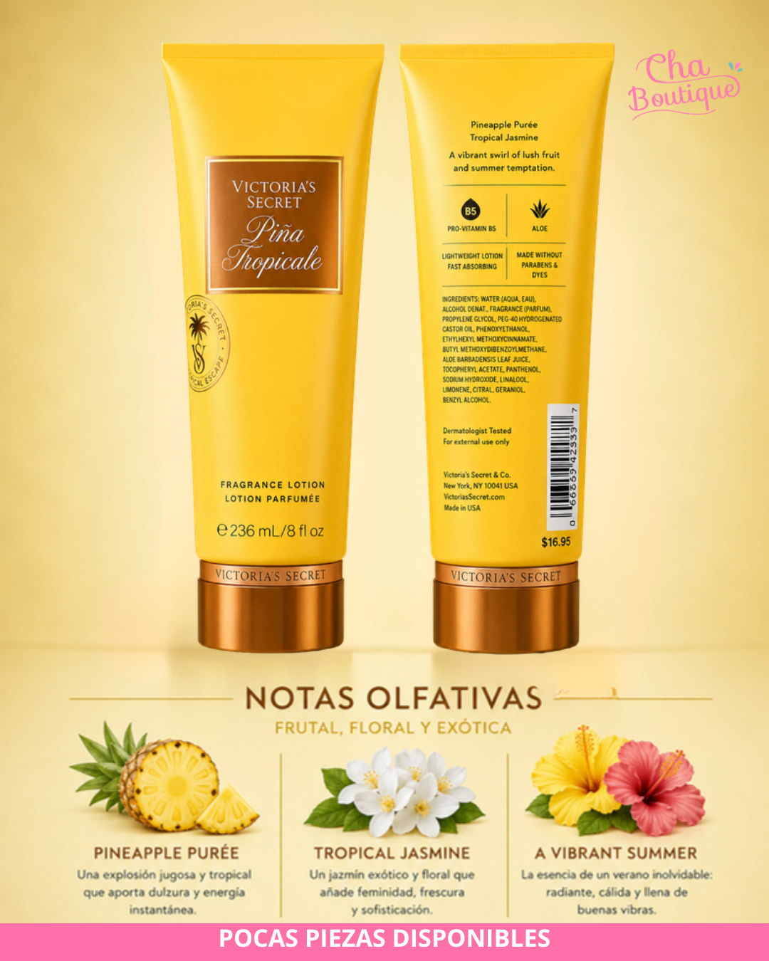 Victoria's Secret Piña Tropicale Fragrance Lotion 236ml