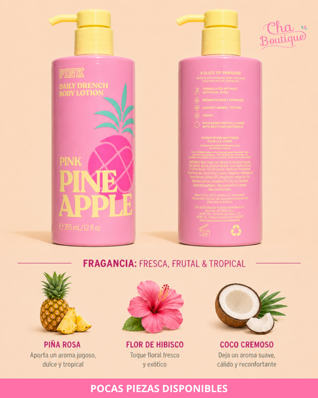 Victoria's Secret PINK Piña Daily Drench Body Lotion 355ml