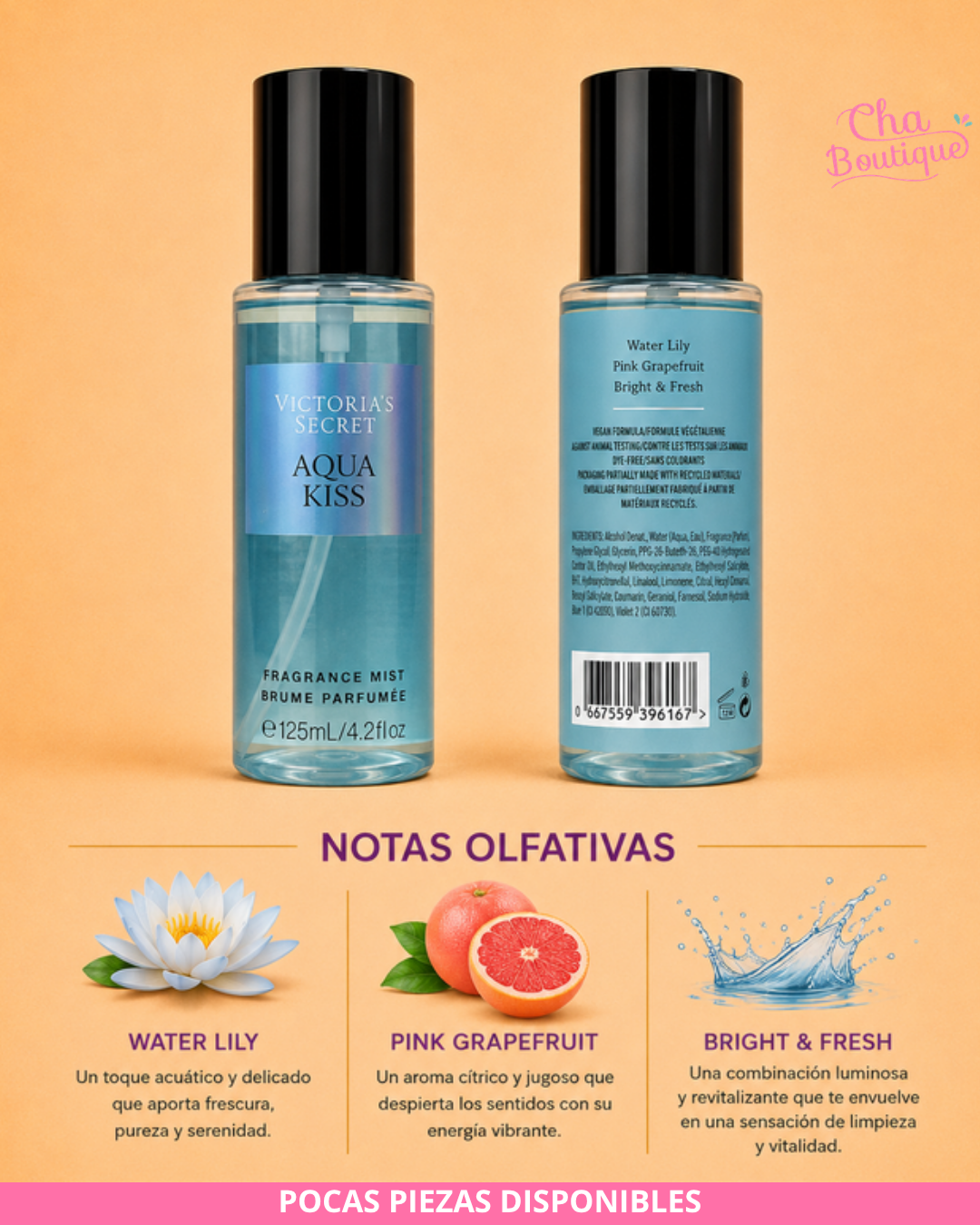 Victoria's Secret Aqua Kiss Mini Fragrance Mist 125ml