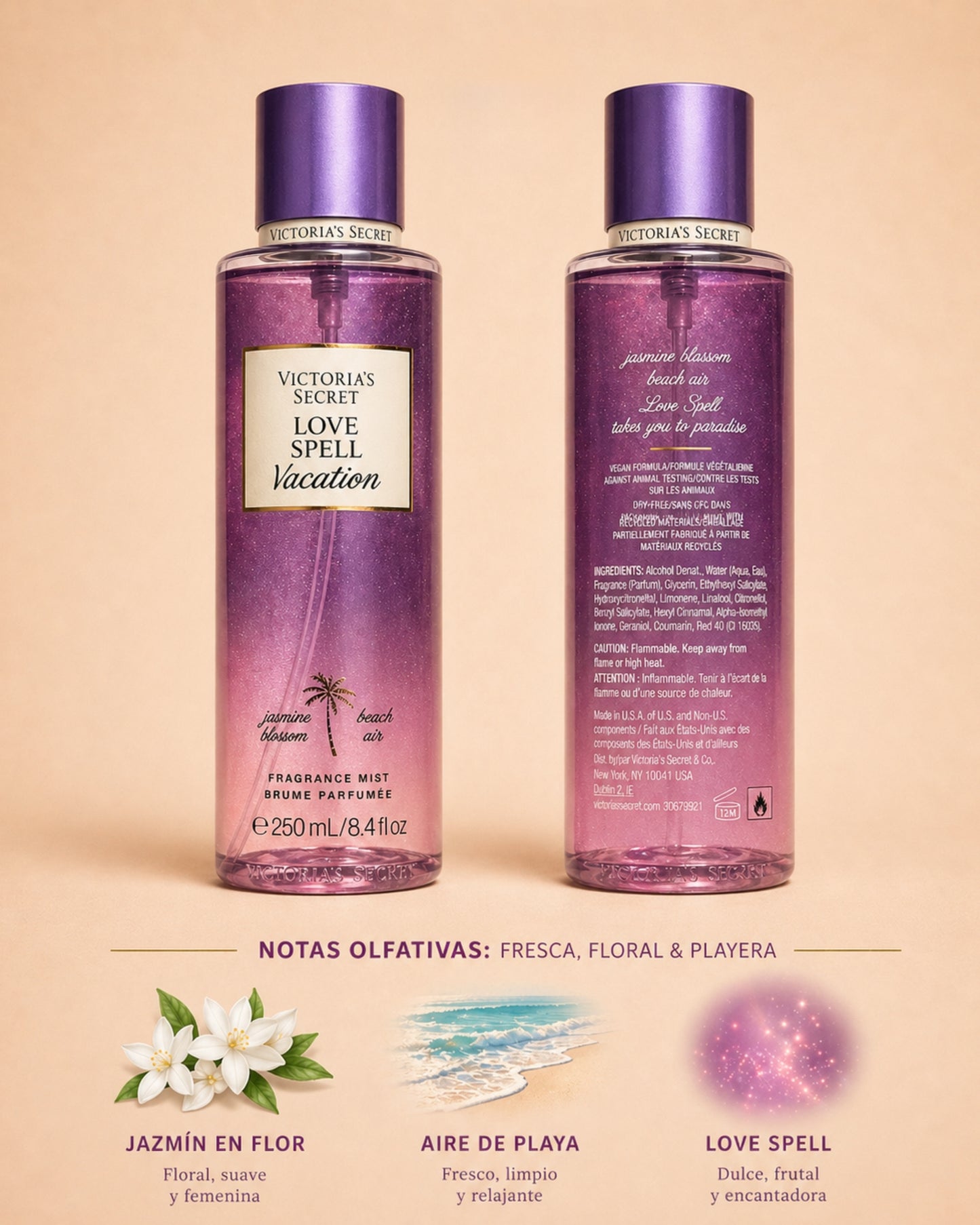 Mist Corporal Victoria’s Secret Love Spell Vacation
