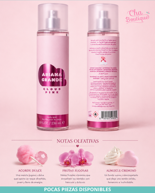 Ariana Grande Cloud Pink Bath and Body Works Fine Fragrance Mist 236ml