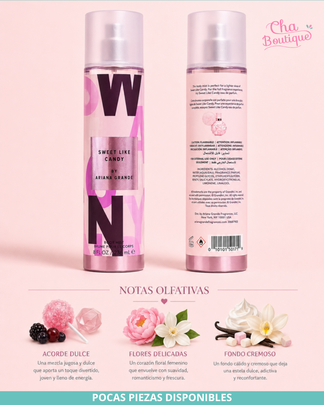 Ariana Grande Sweet Like Candy Bath and Body Works Fine Fragrance Mist 236ml