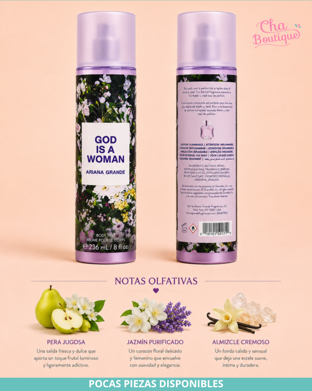 Ariana Grande God Is A Woman Bath and Body Works Fine Fragrance Mist 236ml