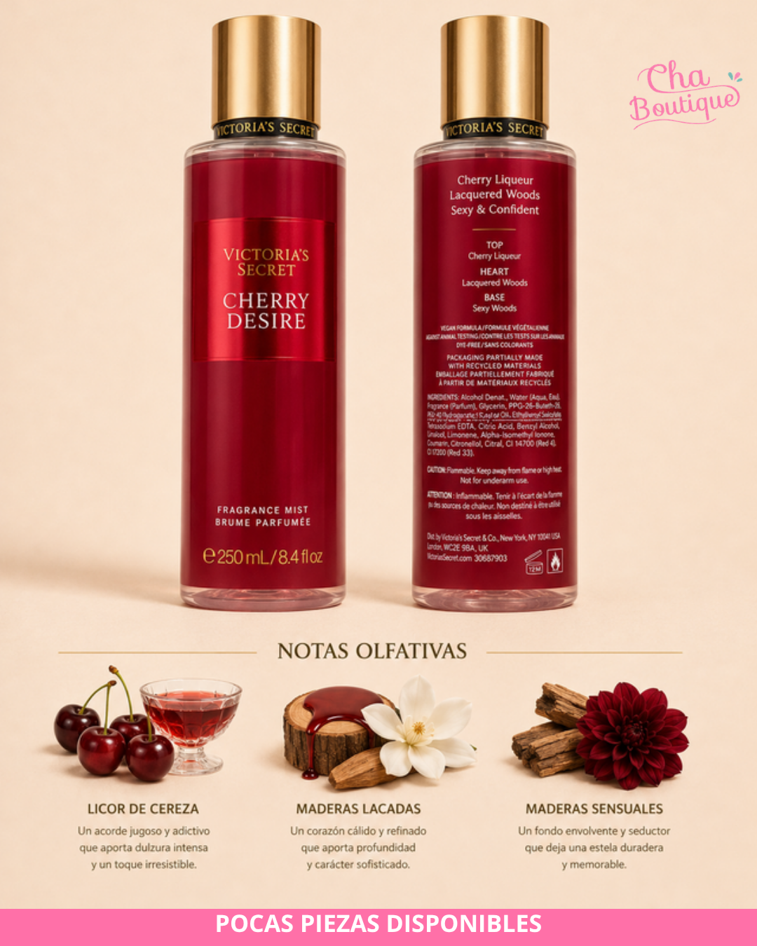 Victoria's Secret Cherry Desire Fragrance Mist 250ml