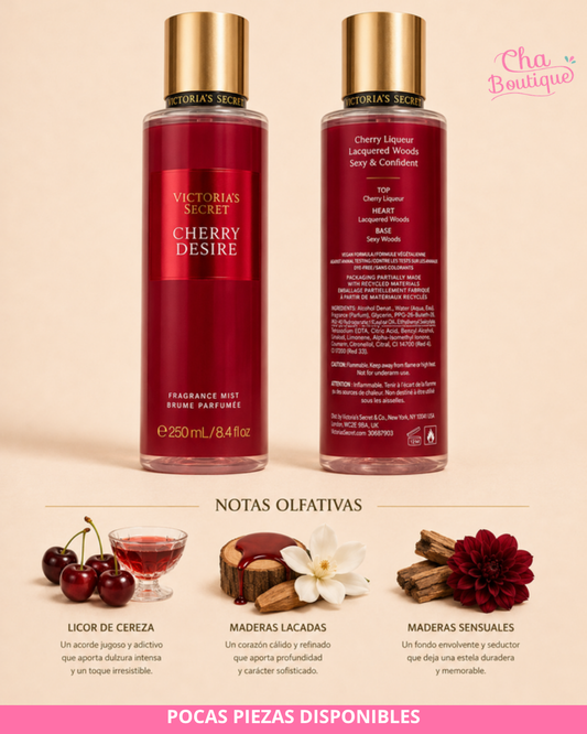 Victoria's Secret Cherry Desire Fragrance Mist 250ml