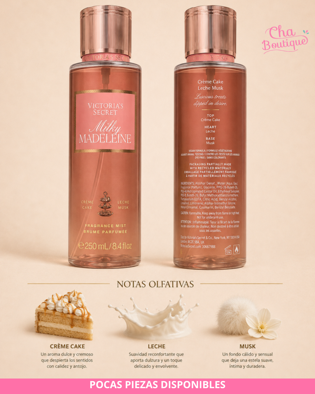 Victoria's Secret Melby Madeleine Fragrance Mist 250ml
