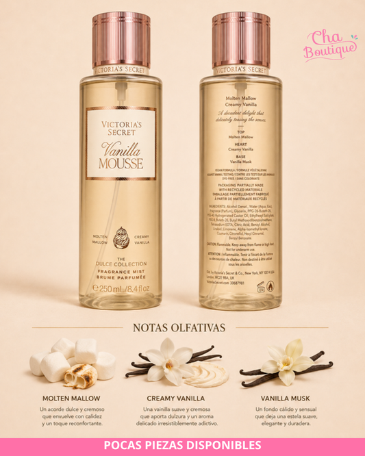 Victoria's Secret Vanilla Mousse Fragrance Mist 250ml