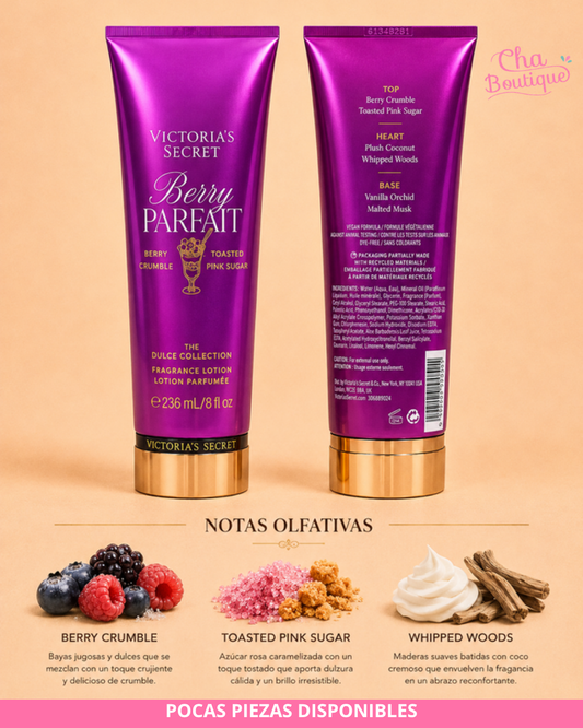 Victoria's Secret Berry Parfait Fragrance Lotion 236ml