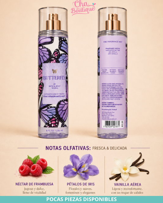 Bath and Body Works Butterfly Fine Fragrance Mist 236ml