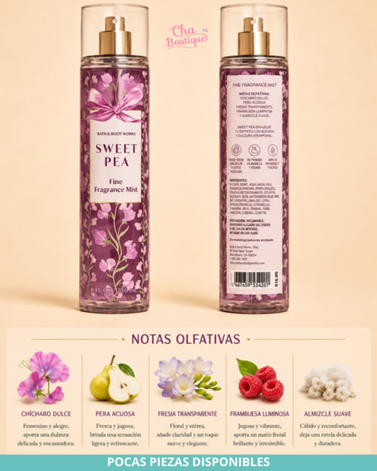 Bath and Body Works Sweet Pea Fine Fragrance Mist 236ml