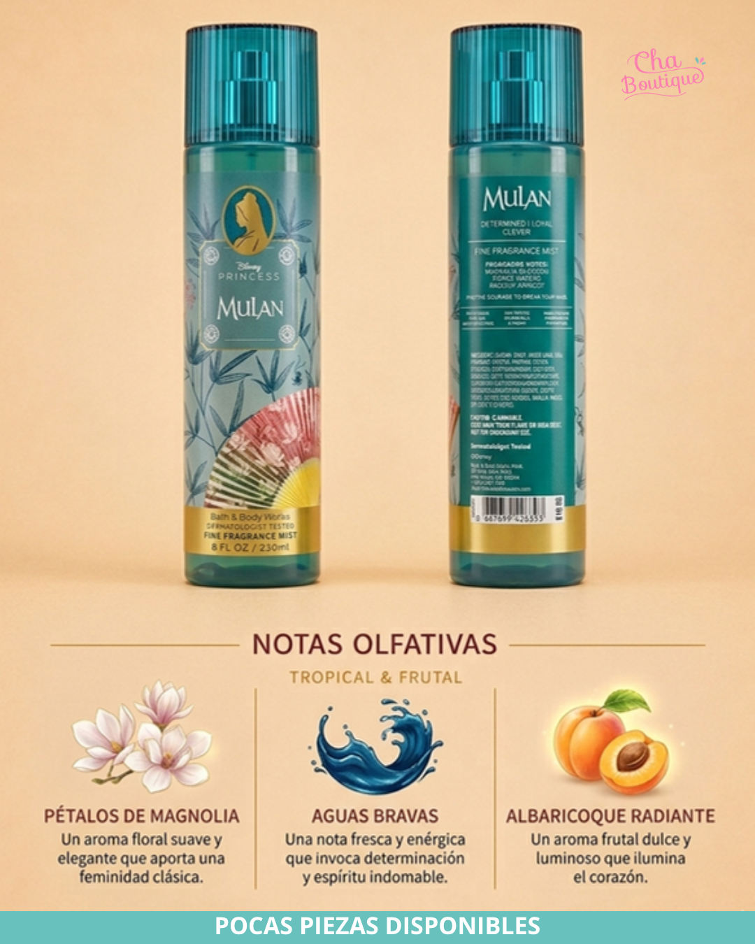 Bath and Body Works Disney Princess Mulan Fine Fragrance Mist 236ml