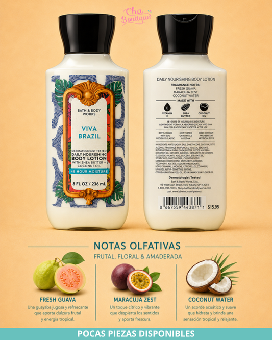 Bath and Body Works Viva Brazil Body Lotion 236ml