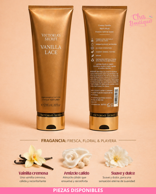 Victoria's Secret Vanilla Lace Fragrance Lotion 236ml