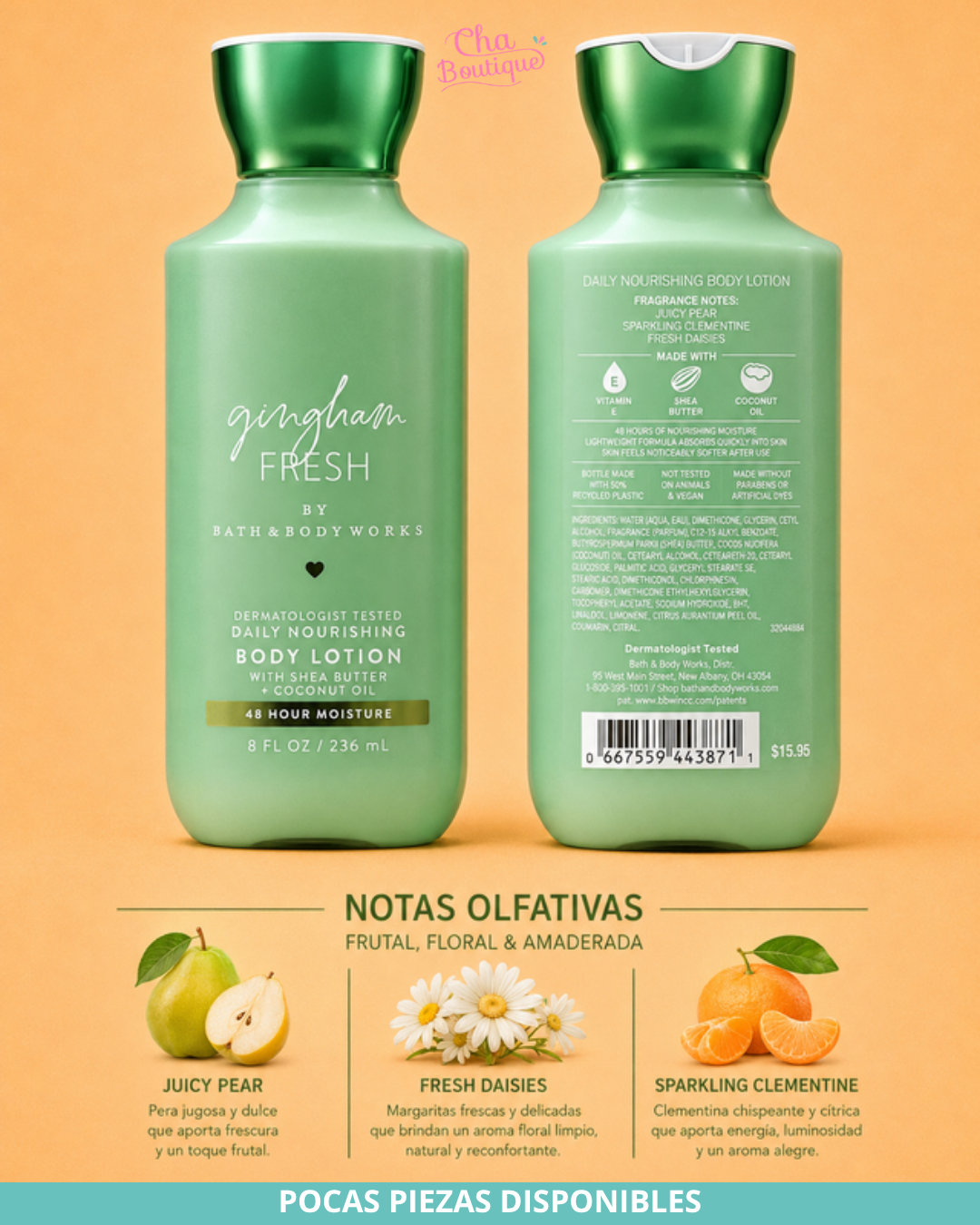 Bath and Body Works Gingham Fresh Body Lotion 236ml