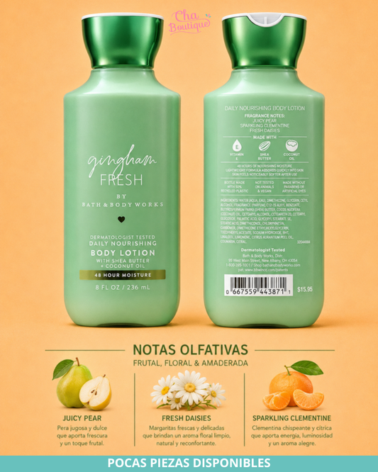 Bath and Body Works Gingham Fresh Body Lotion 236ml
