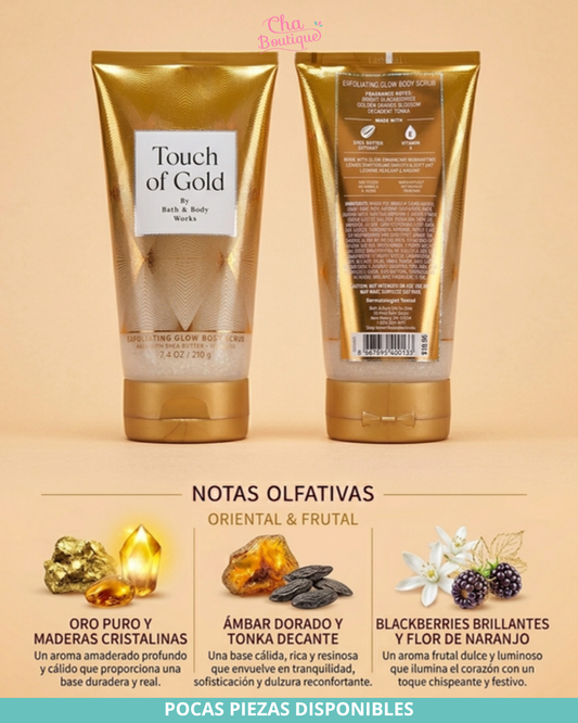 Bath and Body Works Touch of Gold Exfoliating Body Scrub 198g