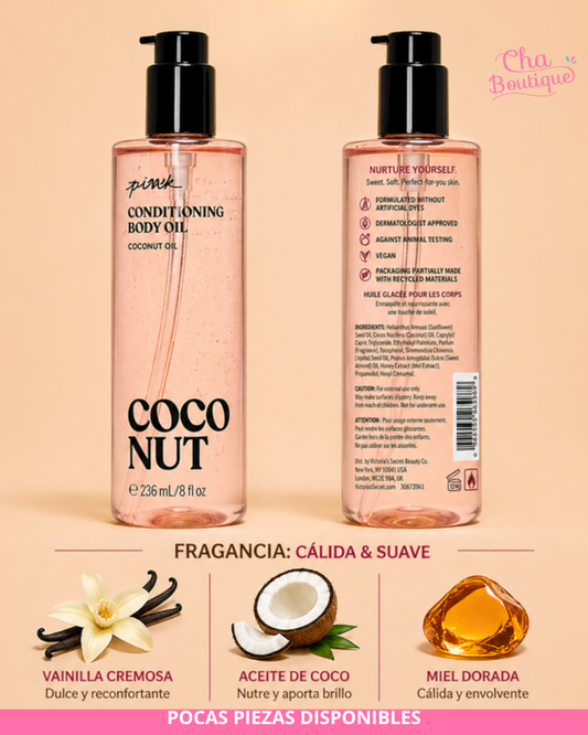 Victoria's Secret PINK Coco Conditioning Body Oil 236ml