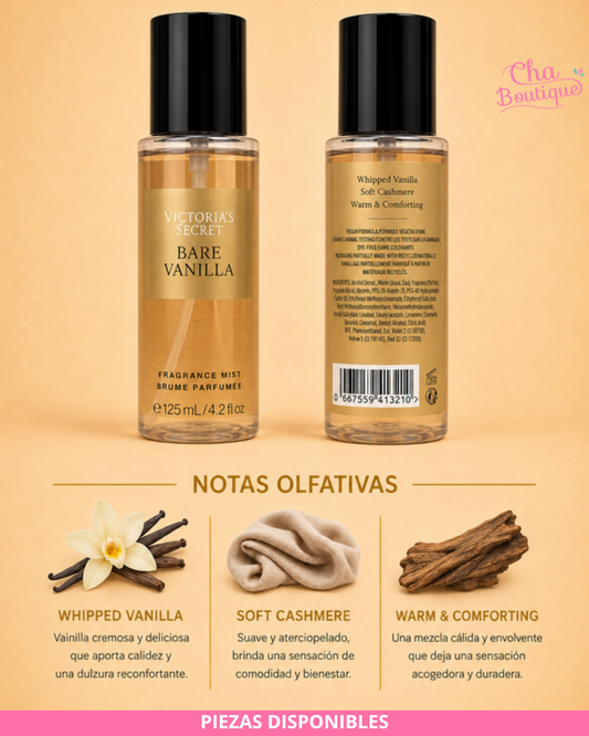 Victoria's Secret Bare Vanilla Mini Fragrance Mist 125ml