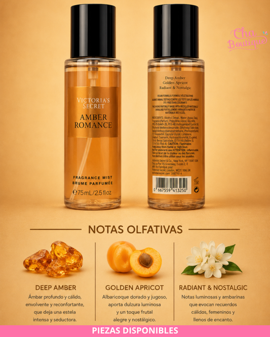 Victoria's Secret Amber Romance Mini Fragrance Mist 75ml