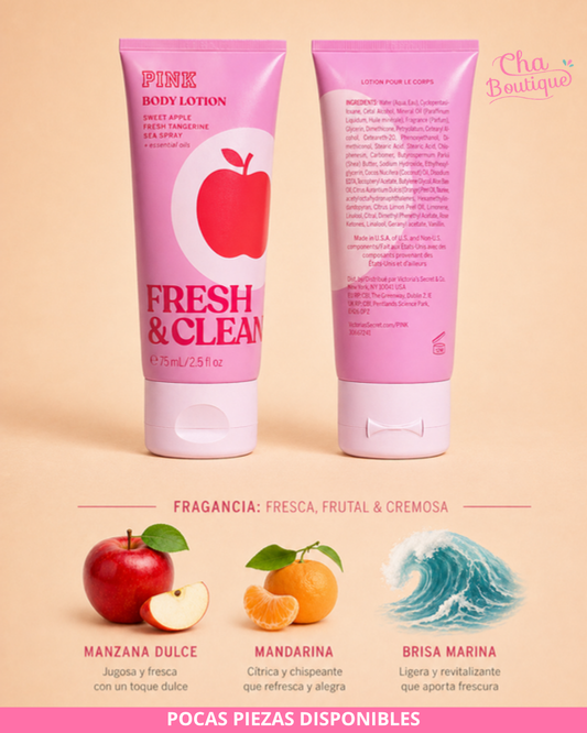 Victoria's Secret PINK Fresh & Clean Body Lotion 75ml