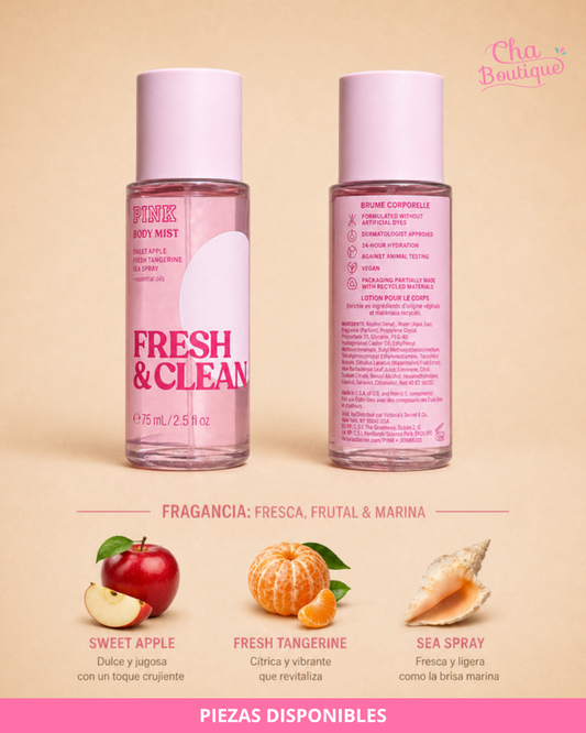 Victoria's Secret PINK Fresh & Clean Body Mist 75ml
