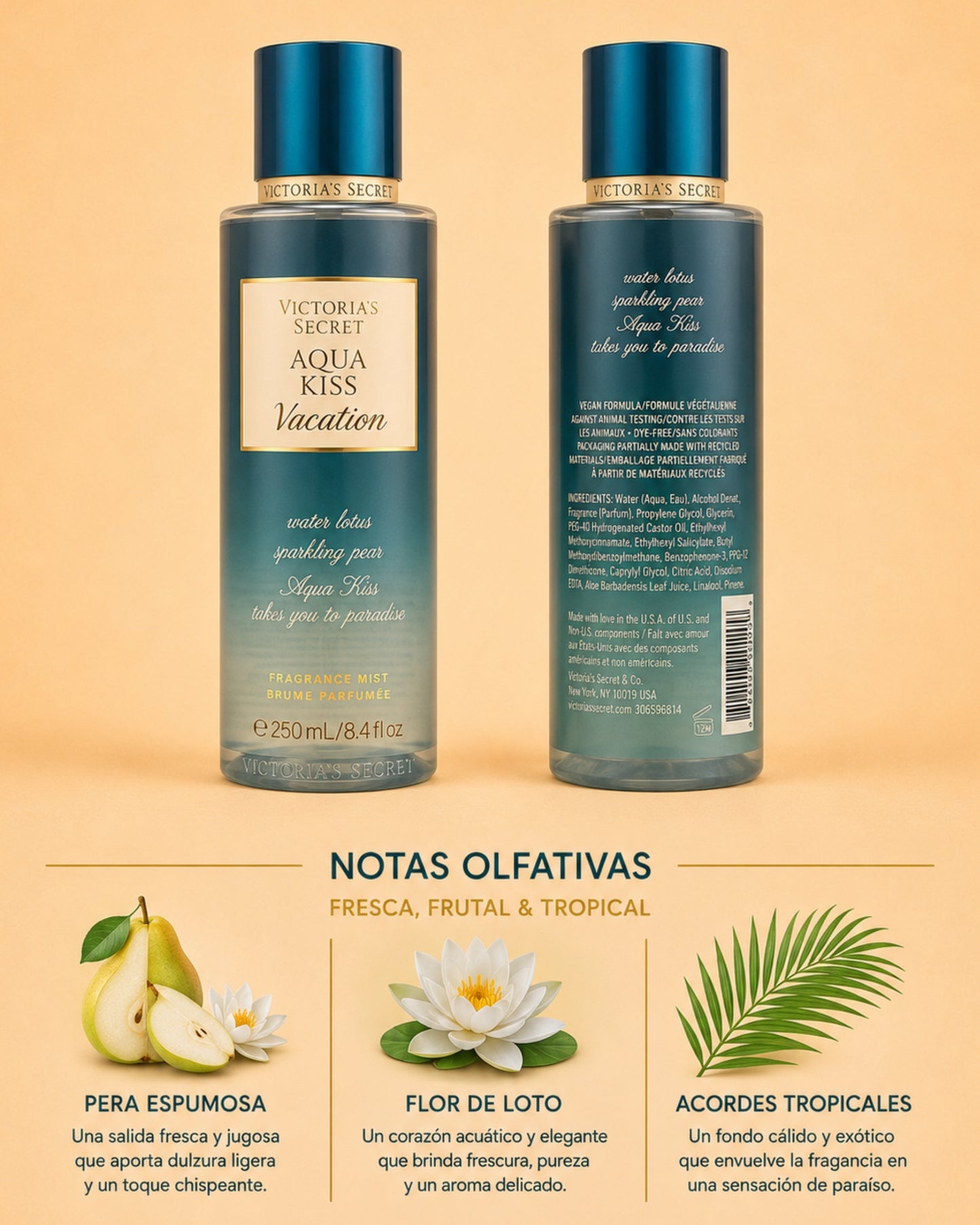 Mist Corporal Victoria’s Secret Aqua Kiss Vacation