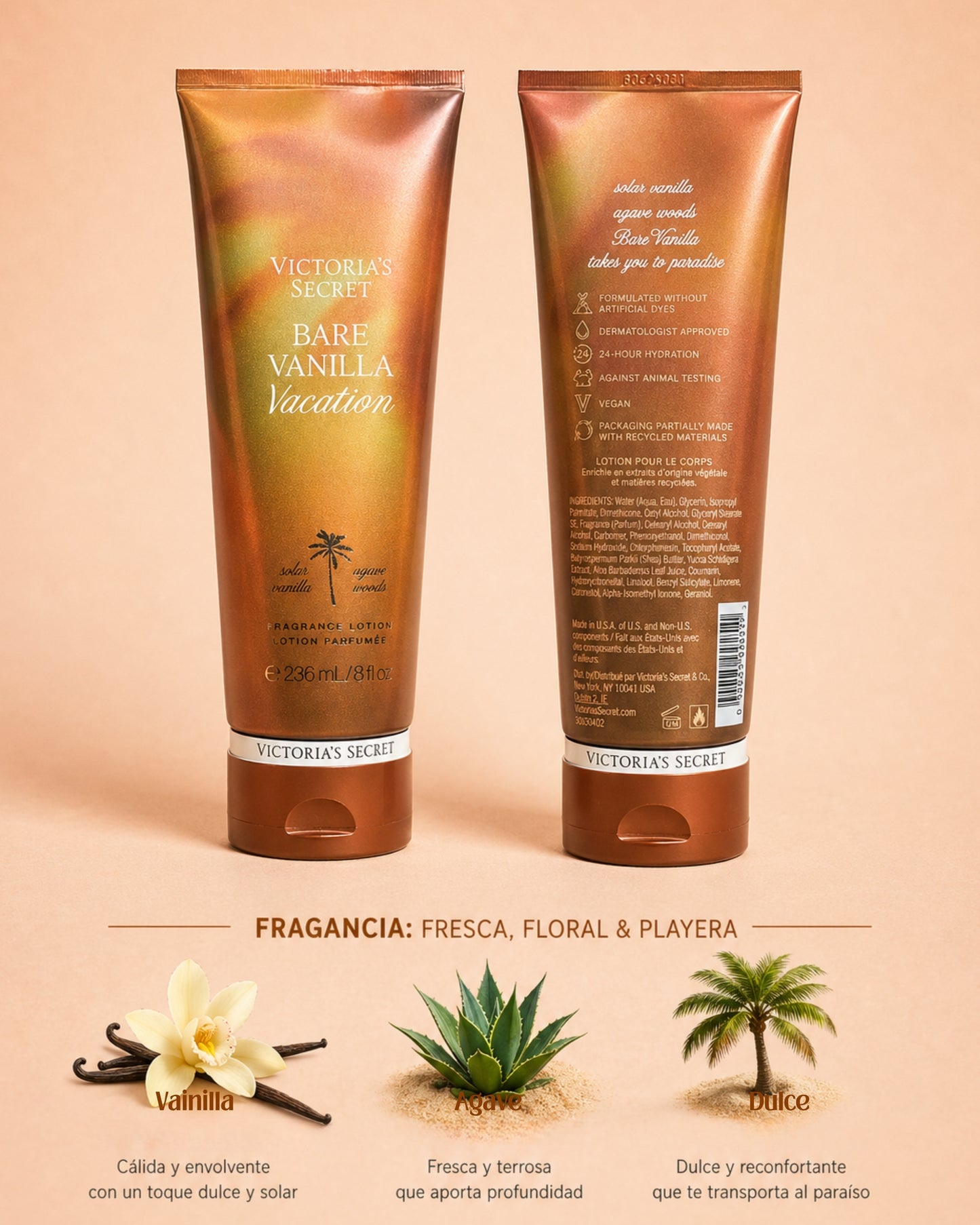 Loción Corporal Victoria’s Secret Bare Vanilla Vacation