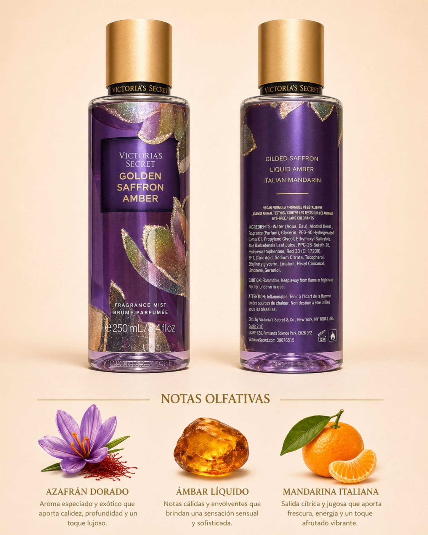 Mist Corporal Victoria’s Secret Golden Saffron Amber