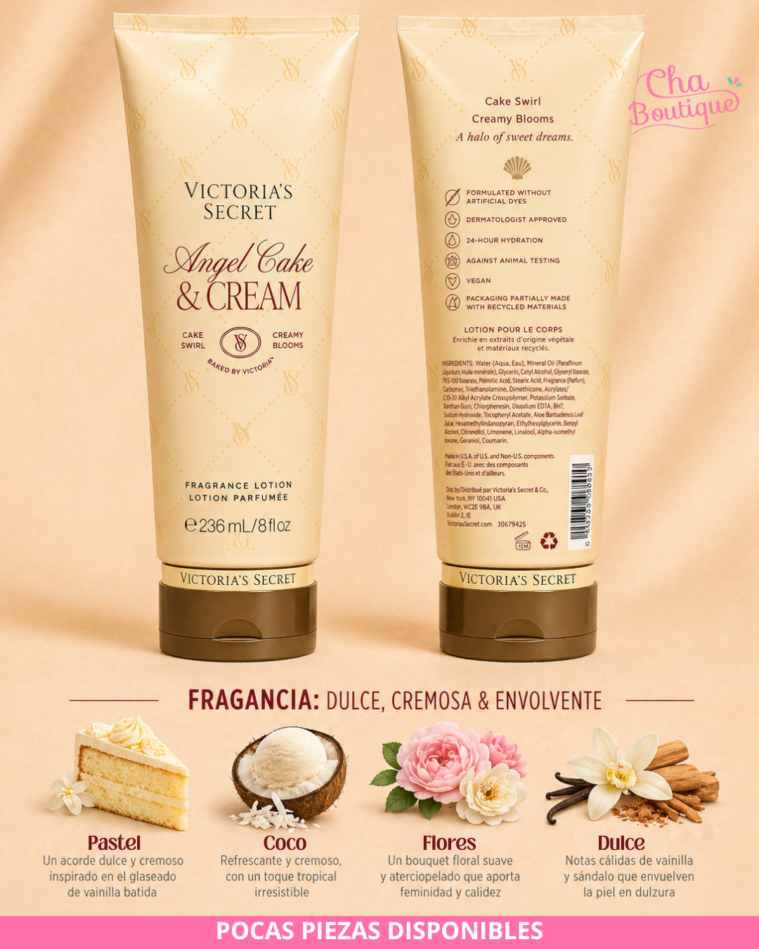 Victoria's Secret Angel Cake & Cream Body Lotion 236ml