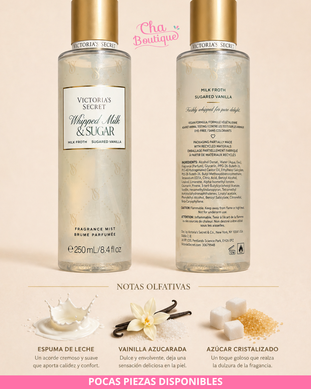 Victoria's Secret Whipped Milk & Sugar Fragrance Mist 250ml