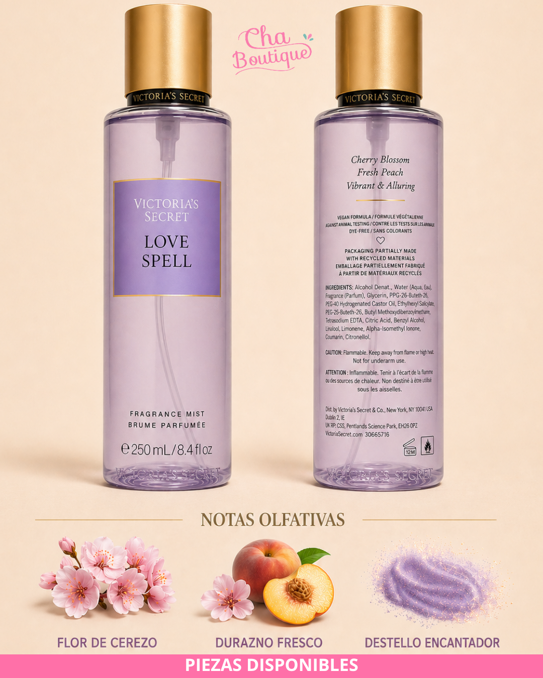 Victoria's Secret Love Spell Fragrance Mist 250ml