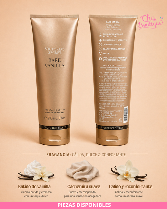 Victoria's Secret Bare Vanilla Body Lotion 236ml