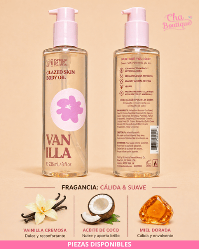 VS Aceite Corporal Vanilla PINK